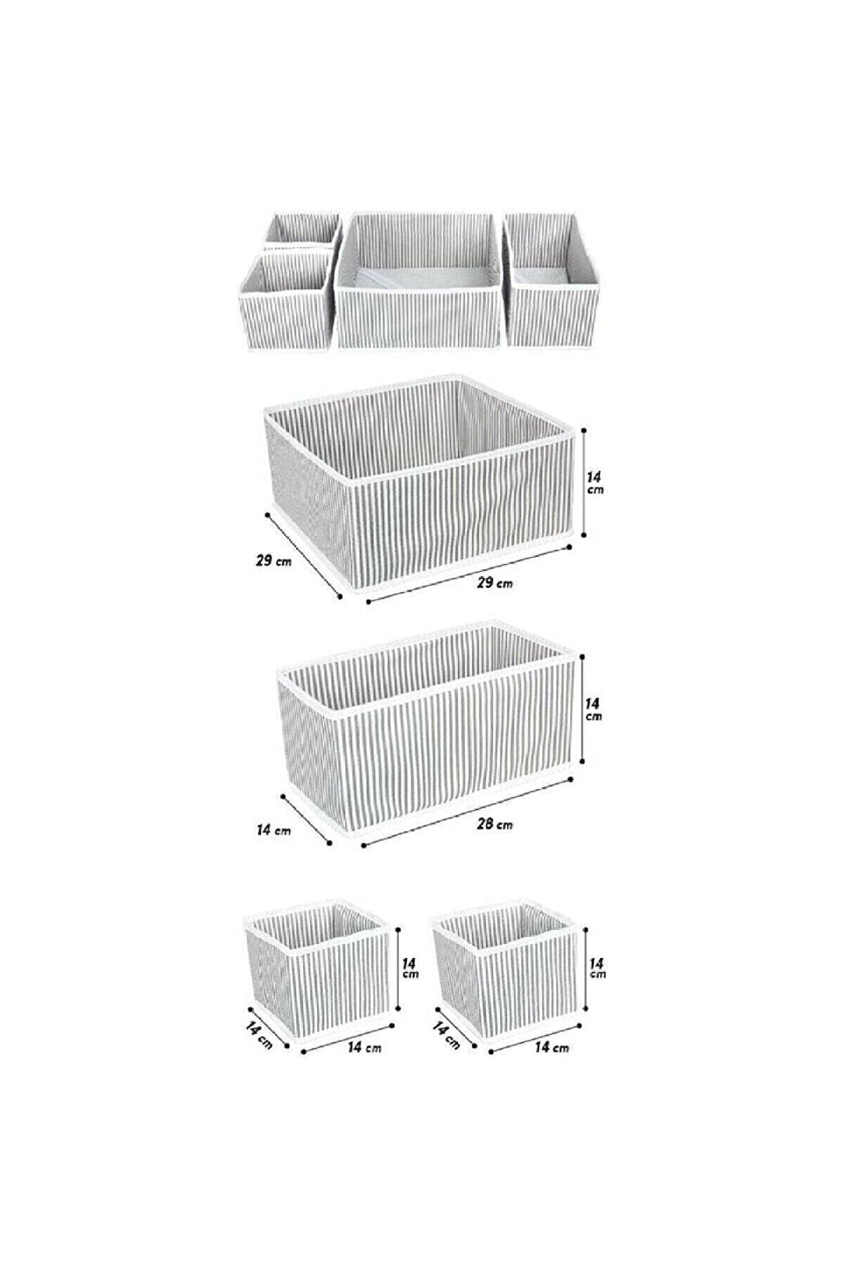 Çekmece Düzenleme Kutu Seti Organizer 4lü Set (4989)