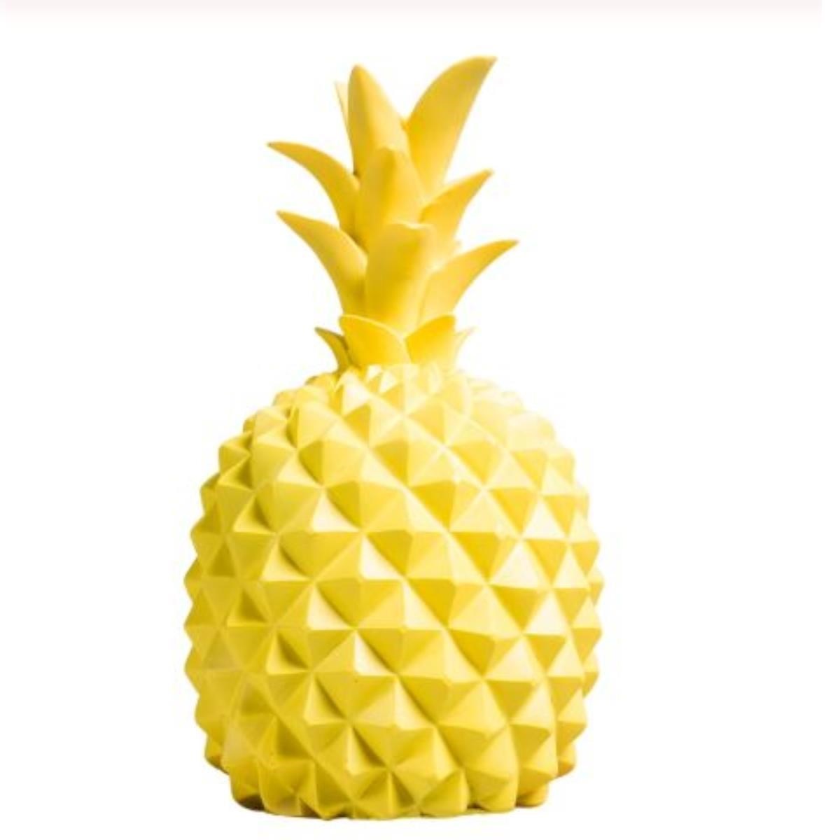 Ananas Şeklinde Desenli Büyük Boy Pilli Masa ve Gece Lambası (4989)