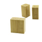 4.5X5CM--Y:9CM   2PCS   MIKNATISLI İKİZ   AHŞAP BAMBU  BAHARATLIK - TUZLUK (4989)