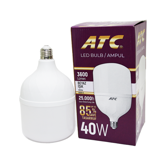 40W TORCH LED BULB AMPUL BEYAZ E27 (4989)