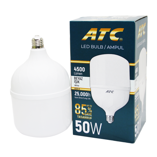 50W TORCH LED BULB AMPUL BEYAZ E27 (4989)