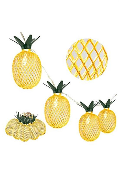 Dekoratif Pilli Pineapple Ananas Pilli Şerit Led Işık (1 Metre) (4989)