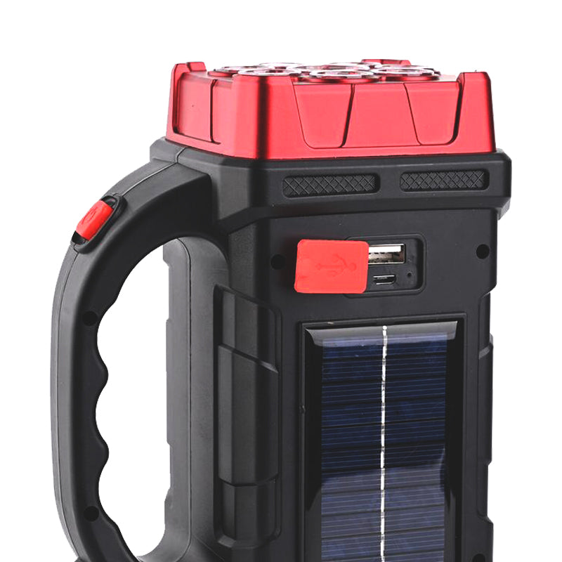 HB-1678 SOLARLI USB ÇIKIŞLI ŞARJ EDİLEBİLİR 38 WATT KAMP FENERİ (4989)