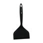 SİLİKON - SİYAH   JUMBO - GENİŞ AĞIZ  SPATULA  25.5CM -- AĞIZ: 12CM (4989)