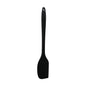 SİYAH ORTABOY KÖŞELİ SİLİKON SPATULA KARIŞTIRICI 30CM (4989)